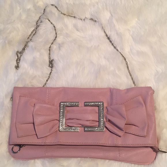pink side purse